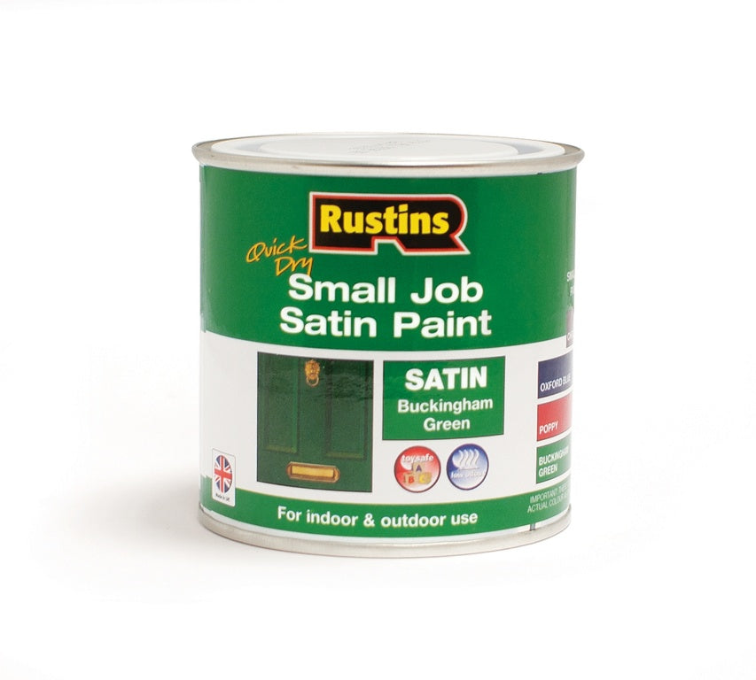 Quick Dry Small Job Satin - Buckingham Green