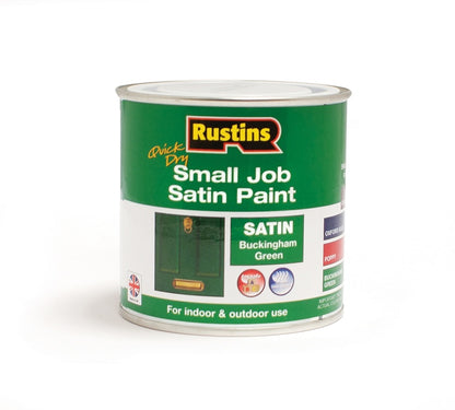 Quick Dry Small Job Satin - Buckingham Green