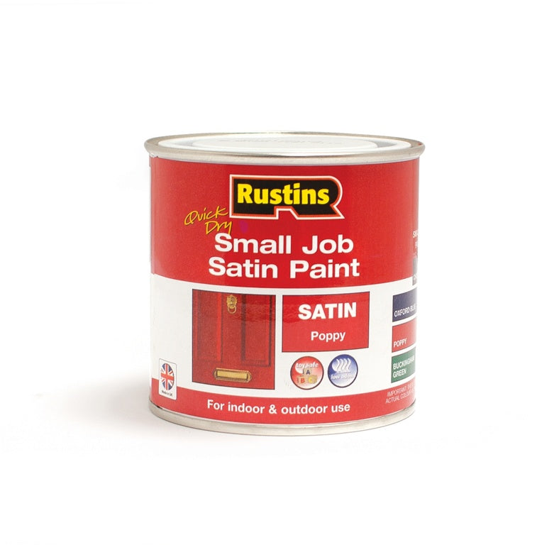 Quick Dry Small Job Satin - Poppy