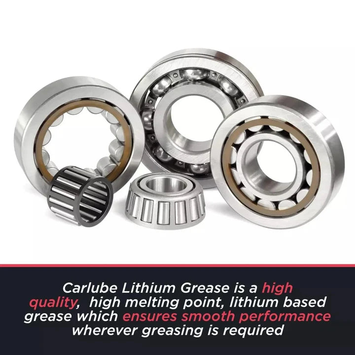 Carlube LM2 Lithium Multi-Purpose Grease 500g XMG500 – High Temperature General Purpose Grease