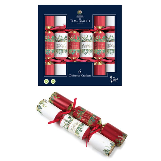 Tom Smith Signature Crackers 6 x 14" Pack of 6 Colour Variant – Winter Garden - Winter Garden