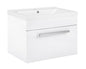 Avalon Gloss White Wall Hung Drawer Basin Unit