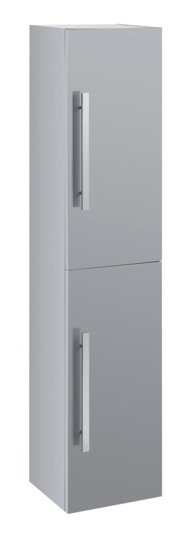 Avalon Grey Wall Hung Tall Storage Unit