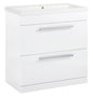 Avalon 2 Drawer Gloss White Basin Unit