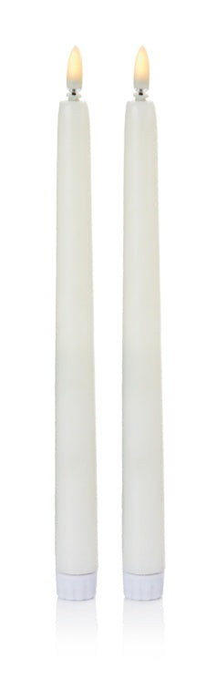 Premier Taper Candles With Flickerbright Flame - 27.5cm