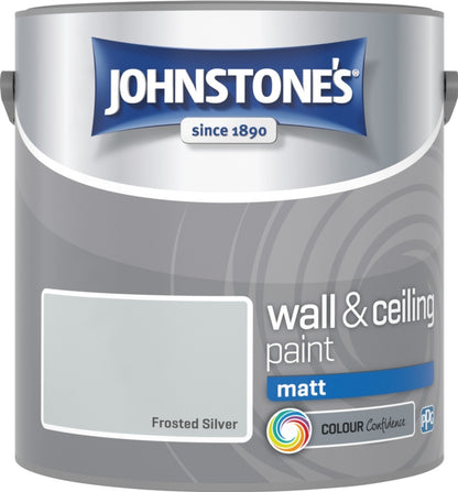 Johnstone’s Wall & Ceiling Matt Emulsion Paint 2.5L – Interior Matt Paint – Multiple Colours