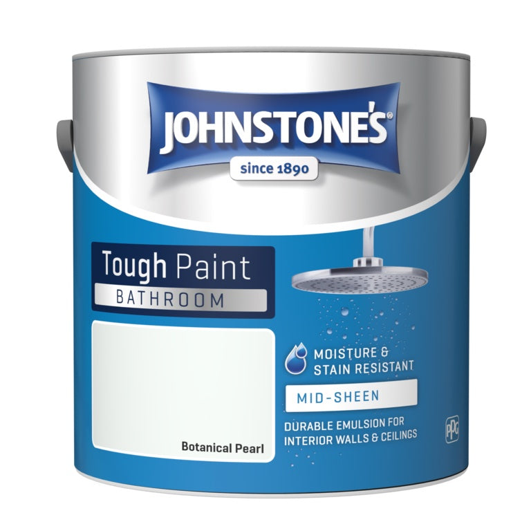 Johnstone's Bathroom Midsheen Tough Paint 2.5L
