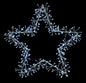Premier Silver Star Cluster 240 White LEDs - 60cm