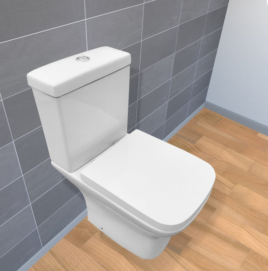 Pure Rimless One Box Toilet & Seat