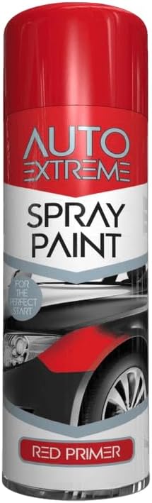 Auto Extreme Red Primer Spray Paint 250ml – Fast Dry Automotive &amp; Multi-Surface Aerosol Primer