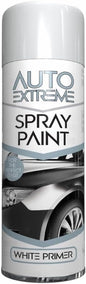 Auto Extreme AX White Primer Spray Paint 250ml – Quick Dry Matt Automotive Aerosol