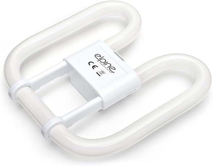 Elpine Fluorescent Light Bulb - 4 Pin Energy Saving 16w Slim Lamp Tube 2D