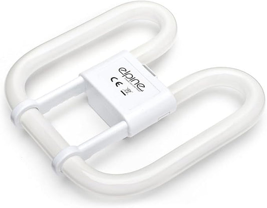 Elpine Fluorescent Light Bulb - 4 Pin Energy Saving 16w Slim Lamp Tube 2D