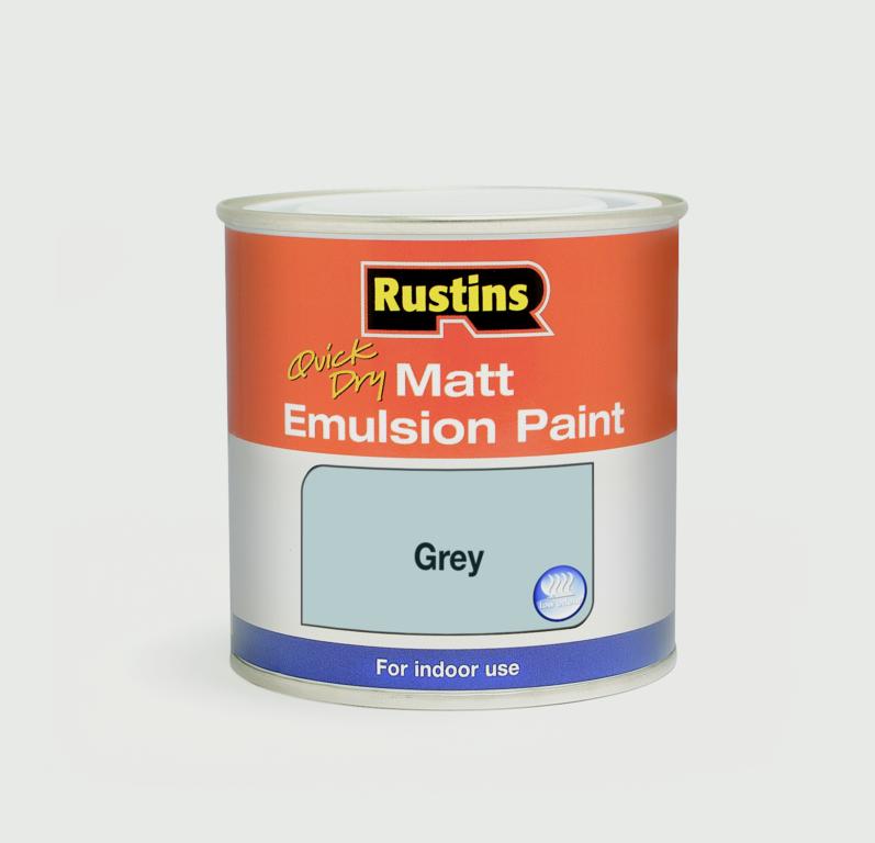 Matt Emulsion - 500ml - Grey