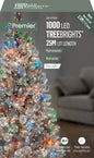 Premier 1000 LED Multi Action Treebrights With Timer - Multi /Clear Cable