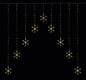 Premier Pinwire Snowflake V Curtain - 1.2 x 1.2m