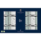 Tom Smith Luxury Crackers 8 x 14" - Silver Deluxe