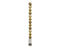 Kaemingk Shatterproof Baubles 3cm - Light Gold