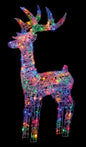 Premier Multi Action Lit Reindeer 1.15m - 160 Multi Coloured LEDs