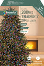 Premier 2000 LED Multi Action Treebrights With Timer - Rainbow /Green Cable