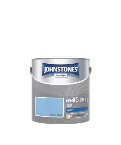 Johnstone’s Wall & Ceiling Matt Emulsion Paint 2.5L – Interior Matt Paint – Multiple Colours