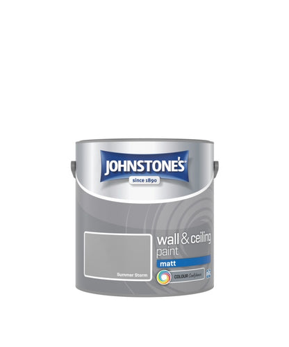 Johnstone’s Wall & Ceiling Matt Emulsion Paint 2.5L – Interior Matt Paint – Multiple Colours