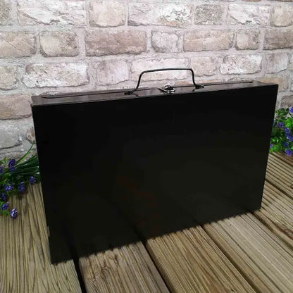 Redwood 43cm x 26cm Portable Folding Charcoal BBQ Grill With Accessories
