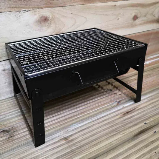 Redwood Portable Folding Charcoal Tabletop BBQ Grill