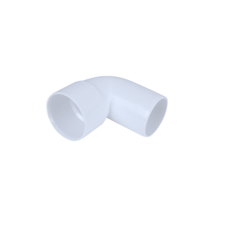 Solvent Weld Swivel 92.5° Bend White