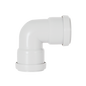 Push Fit Knuckle 90° Bend White