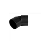 Solvent Weld Obtuse 45° Bend Black