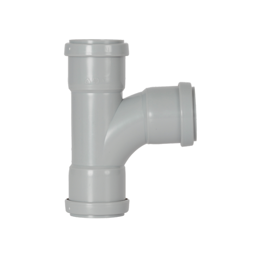 Push Fit Swept Tee 91.25° Grey