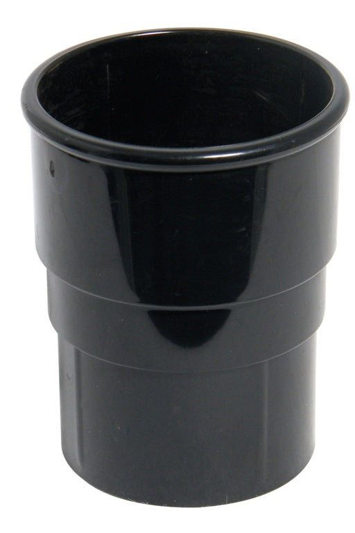 Mini Flow Downpipe Connector Black