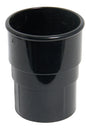 Mini Flow Downpipe Connector Black