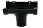 Mini Flow Gutter Run Outlet Black