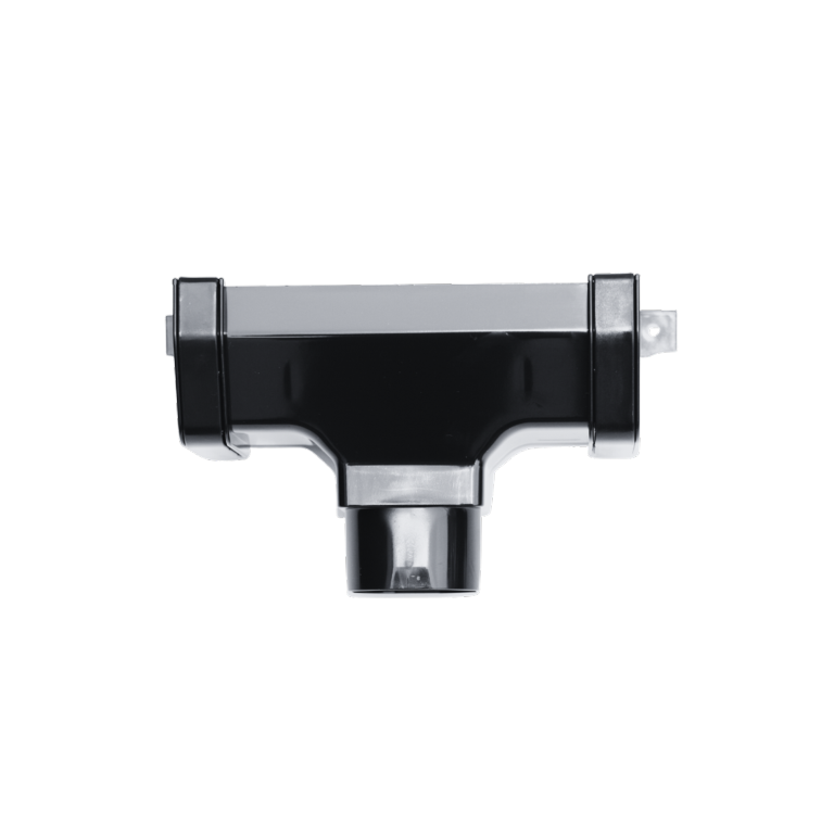 Rainwater Square Running Outlet Black