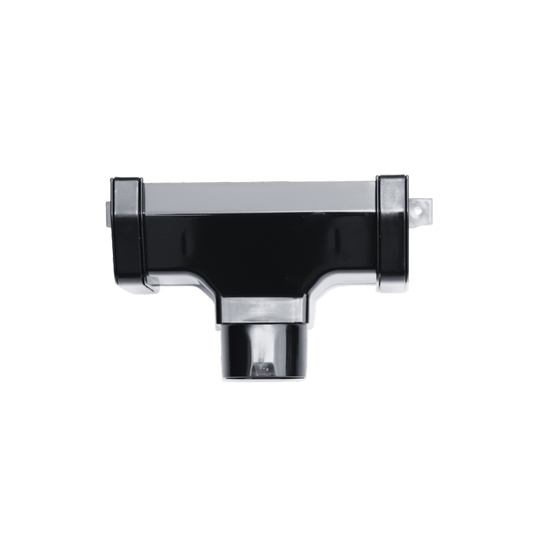 Rainwater Square Running Outlet Black