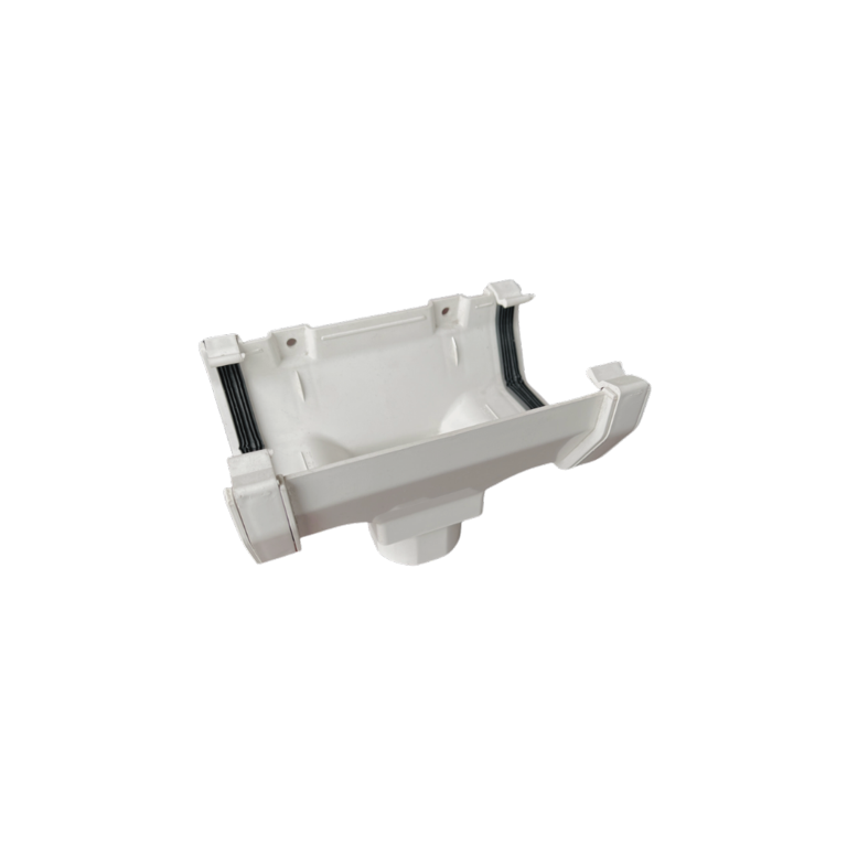 Rainwater Square Running Outlet White