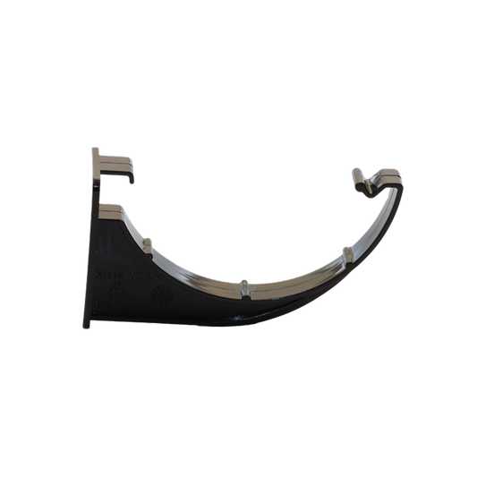 Rainwater Round Fascia Bracket Black