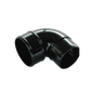 Rainwater 90° Round Bend Black