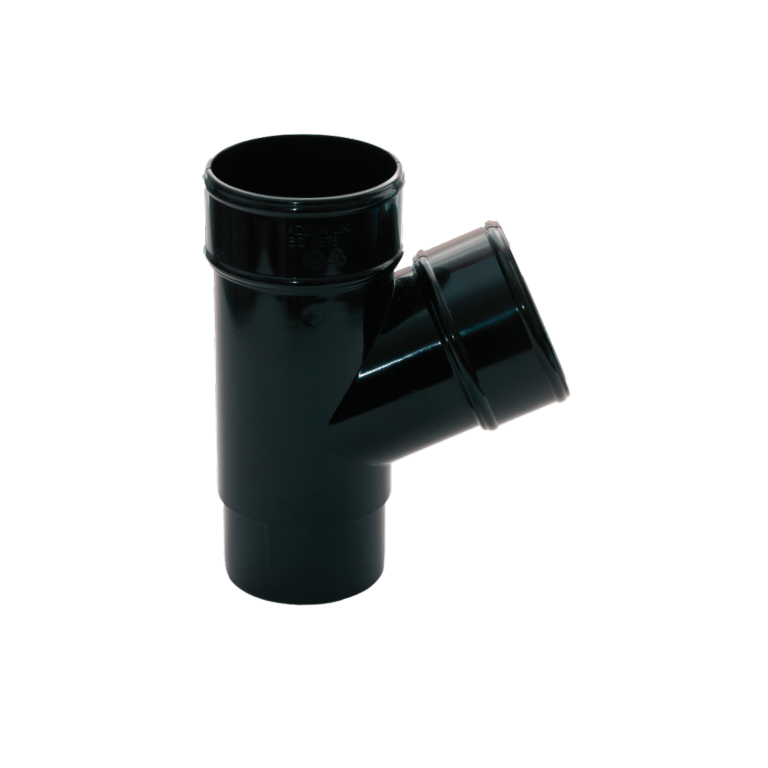 Rainwater 112.5° Round Branch Black