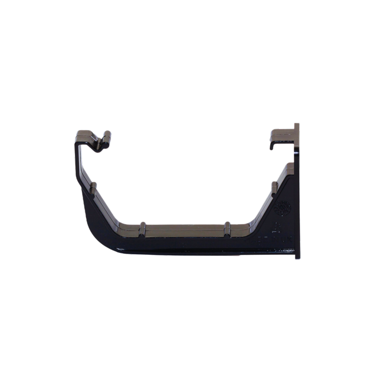 Rainwater Square Fascia Bracket Black