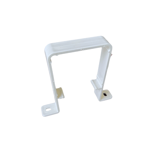 Rainwater Square Pipe Bracket White