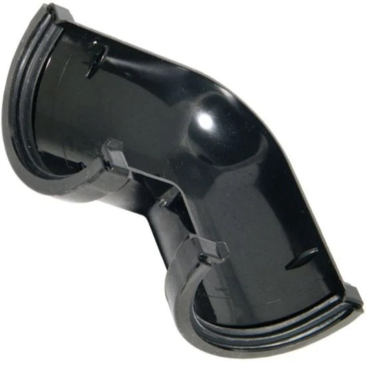 Rainwater 90° Round Angle Black