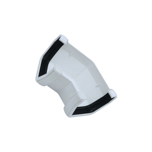 Rainwater 135° Square Angle White