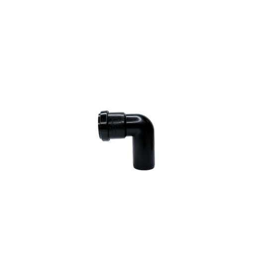 Push Fit Swivel Bend 91.25° Black