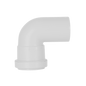 Push Fit Swivel Bend 91.25° White