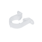 Pipe Clip White Pack 10
