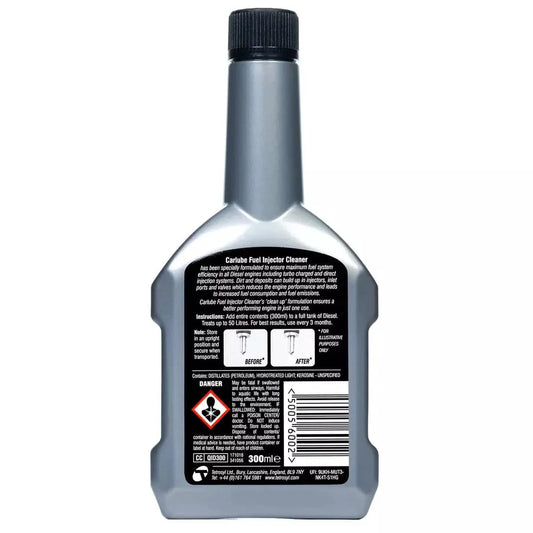 Carlube Diesel Injector Cleaner 300ml QDC300 – Turbo & Direct Injection Fuel System Cleaner