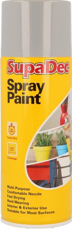 SupaDec Spray Paint 400ml Available in All Colours